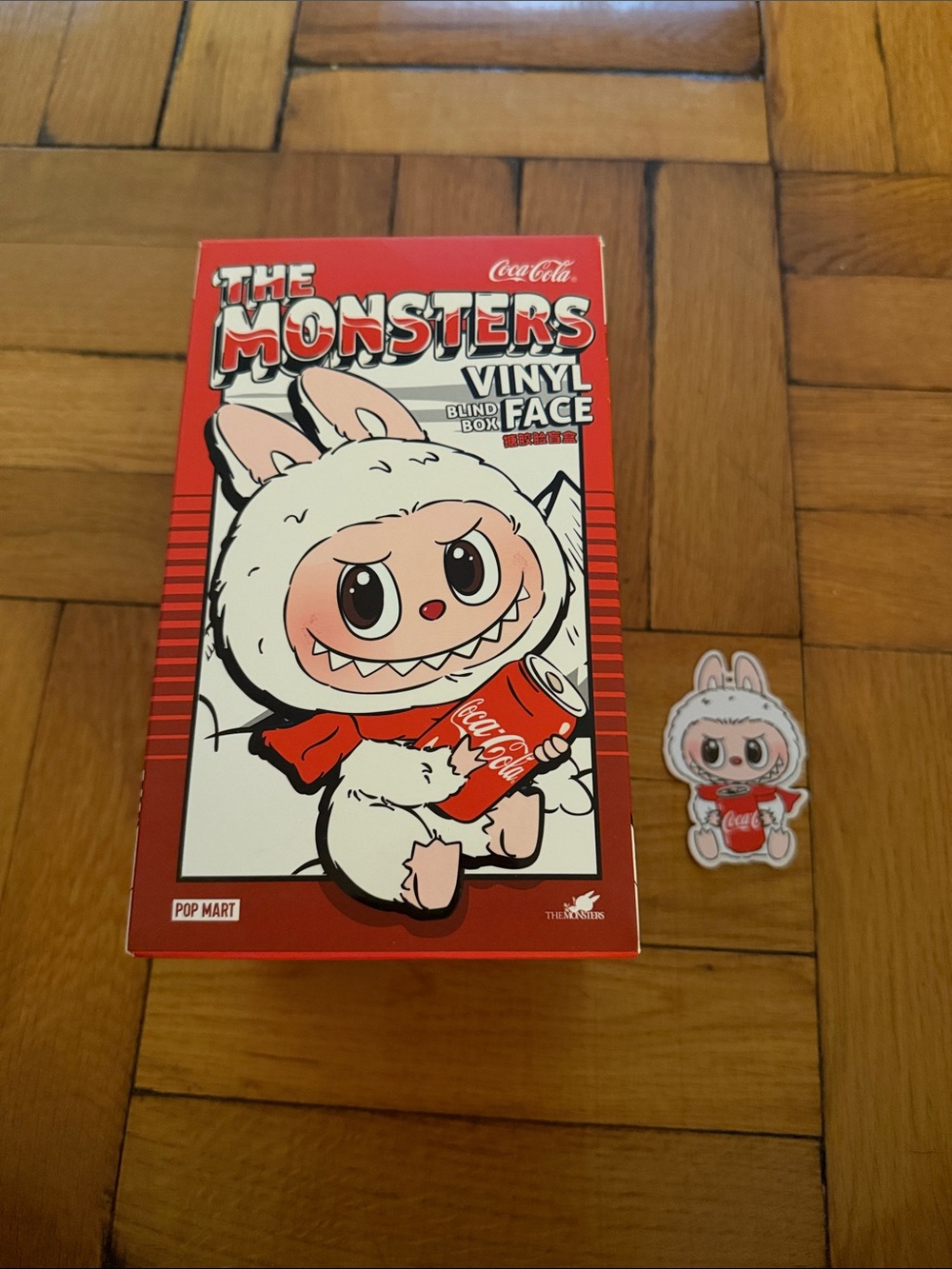 Coca-Cola The Monsters Labubu Vinyl Blind Box